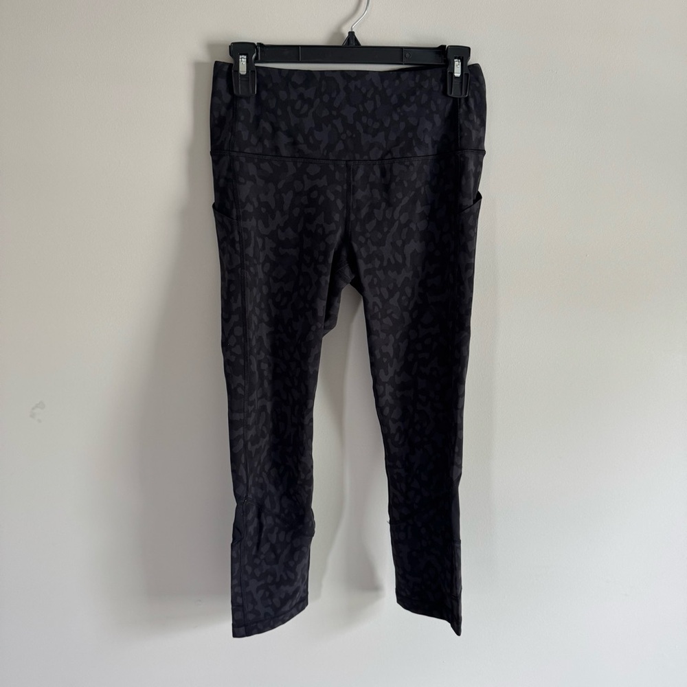 Lululemon Black Patterned Leggings